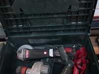Accu klopboormachine + haakse slijper metabo - afbeelding 1 van  5