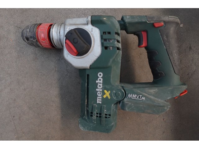 Accu klopboormachine + haakse slijper metabo - afbeelding 5 van  6
