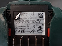 Accu klopboormachine + haakse slijper metabo - afbeelding 6 van  6