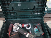 Accu klopboormachine + haakse slijper metabo - afbeelding 1 van  6