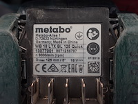 Accu klopboormachine + haakse slijper metabo - afbeelding 4 van  6