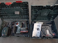 Accu klopboormachine metabo + hepa filter - afbeelding 1 van  5