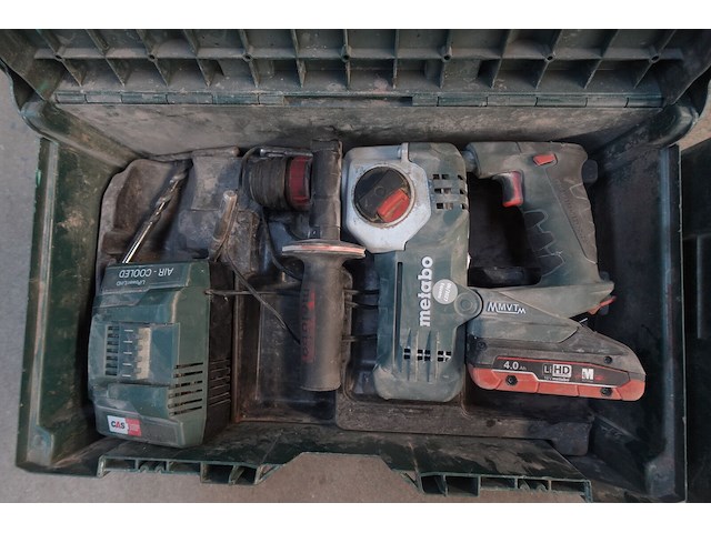 Accu klopboormachine metabo + hepa filter - afbeelding 2 van  5