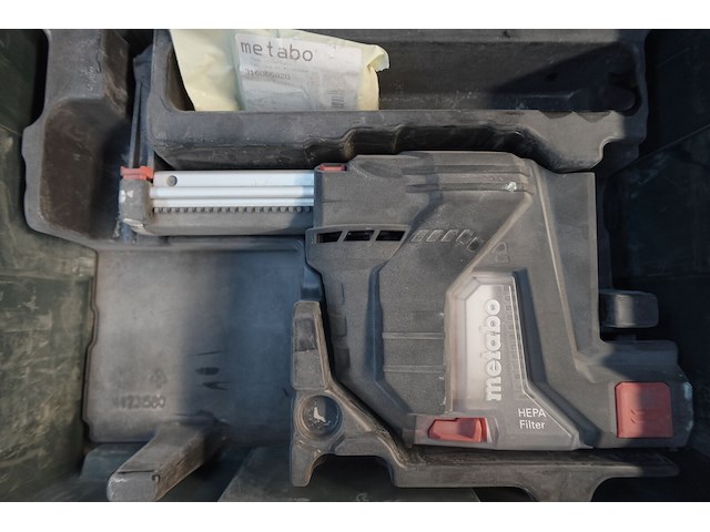 Accu klopboormachine metabo + hepa filter - afbeelding 4 van  5