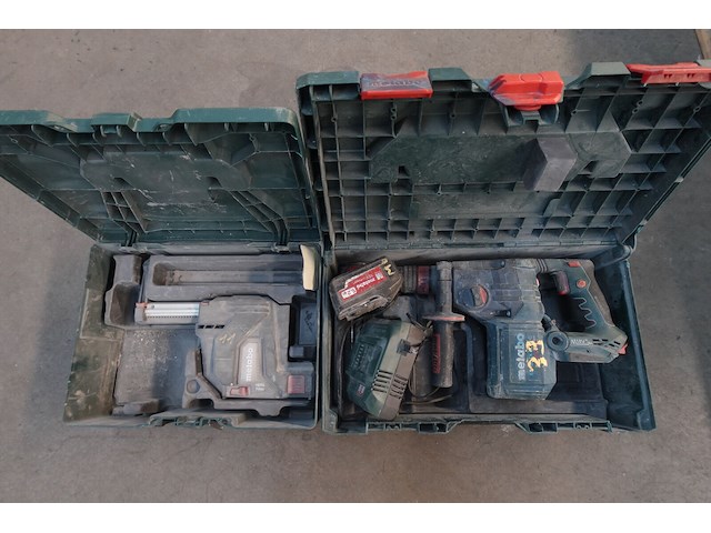 Accu klopboormachine metabo + hepa filter - afbeelding 1 van  5
