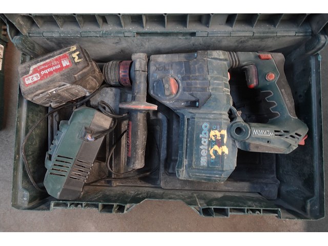 Accu klopboormachine metabo + hepa filter - afbeelding 2 van  5