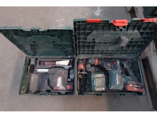 Accu klopboormachine metabo + hepa filter - afbeelding 1 van  5