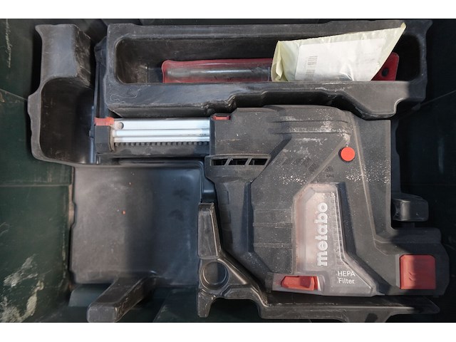 Accu klopboormachine metabo + hepa filter - afbeelding 4 van  5