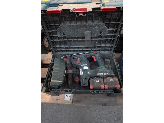 Accu klopboormachine metabo - afbeelding 1 van  4
