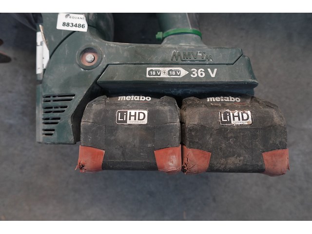 Accu klopboormachine metabo - afbeelding 3 van  4