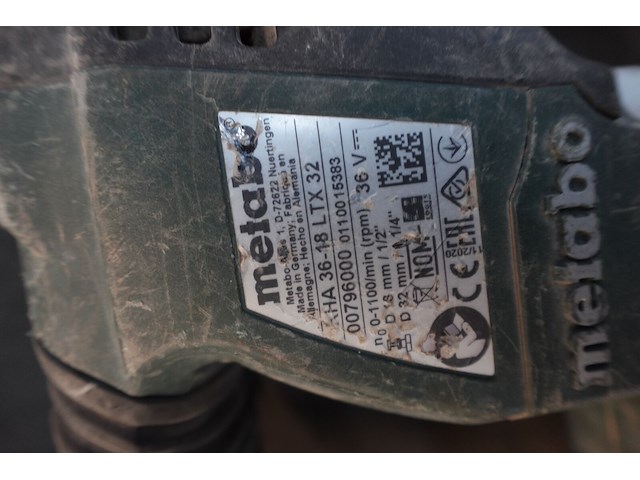 Accu klopboormachine metabo - afbeelding 4 van  4