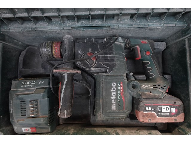 Accu klopboormachine metabo - afbeelding 2 van  3