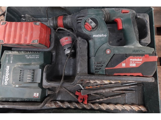 Accu klopboormachine metabo - afbeelding 2 van  4