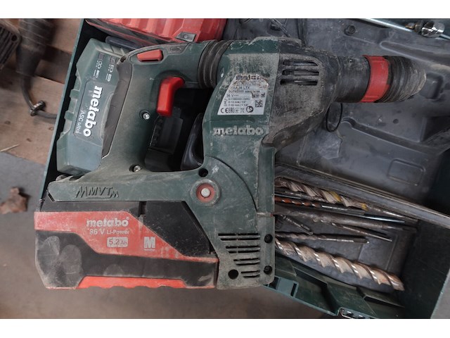 Accu klopboormachine metabo - afbeelding 3 van  4
