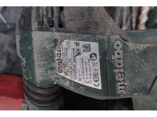 Accu klopboormachine metabo - afbeelding 4 van  4