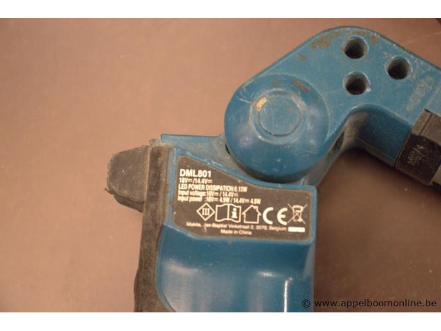 Accu looplamp makita dml801 - afbeelding 2 van  2