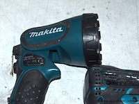 Accu looplmap en boormachine makita, zonder batterij, werking niet gekend - afbeelding 2 van  3