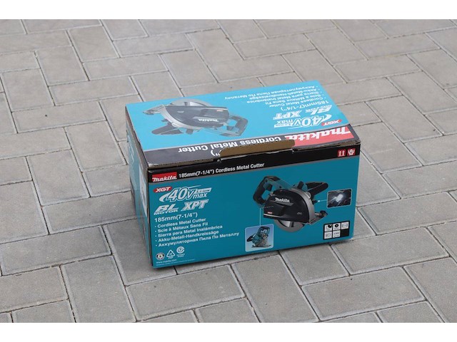 Accu-metaalcirkelzaag makita cs002gz 40v 185mm in doos nieuw - afbeelding 1 van  1
