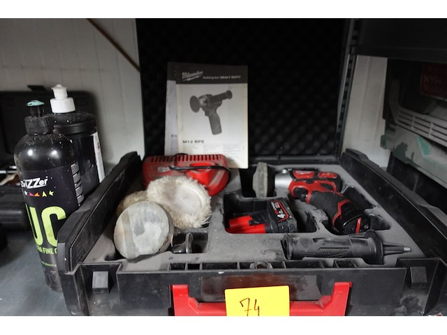 Accu milwaukee polijst/schuurmachine - afbeelding 1 van  4