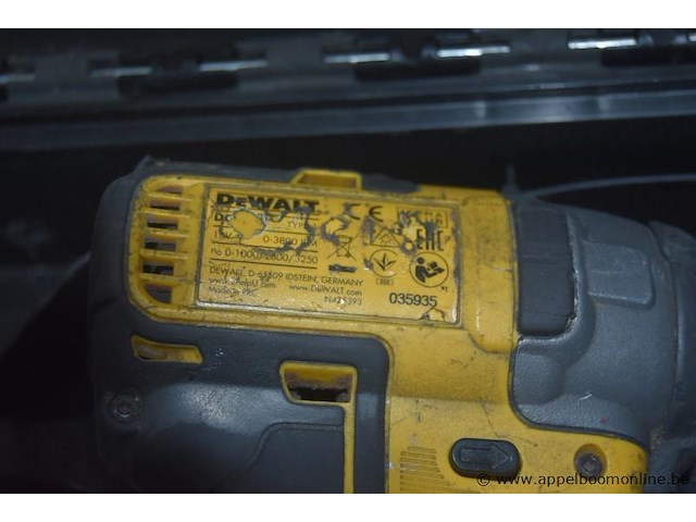 Accu moerenaanzetter dewalt, werking niet gekend - afbeelding 3 van  3