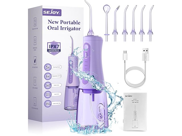 Accu monddouche / oral irrigator - afbeelding 1 van  5