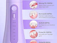Accu monddouche / oral irrigator - afbeelding 5 van  5