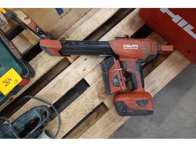 Accu morteldispenser + diverse handmatige morteldispenser hilti - afbeelding 2 van  7