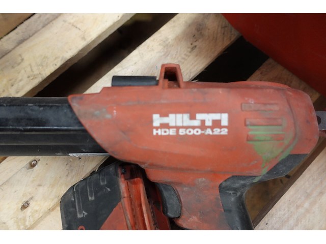 Accu morteldispenser + diverse handmatige morteldispenser hilti - afbeelding 3 van  7