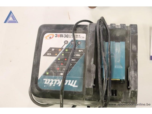 Accu multitool - makita - dtm51 acculader - makita - dc18rc - afbeelding 2 van  4