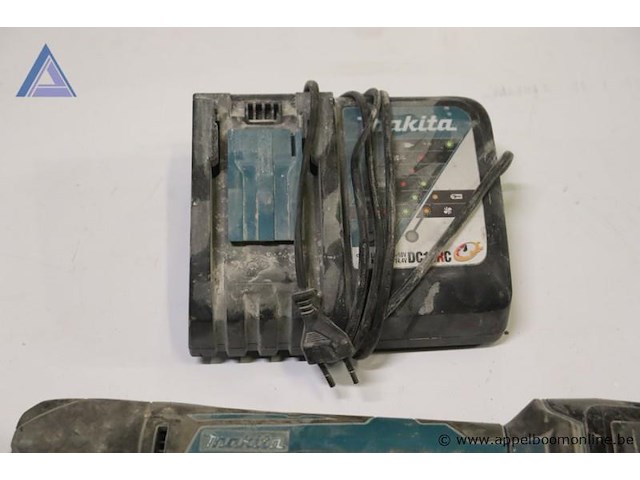 Accu multitool - makita - dtm51 acculader - makita - dc18rc - afbeelding 2 van  3