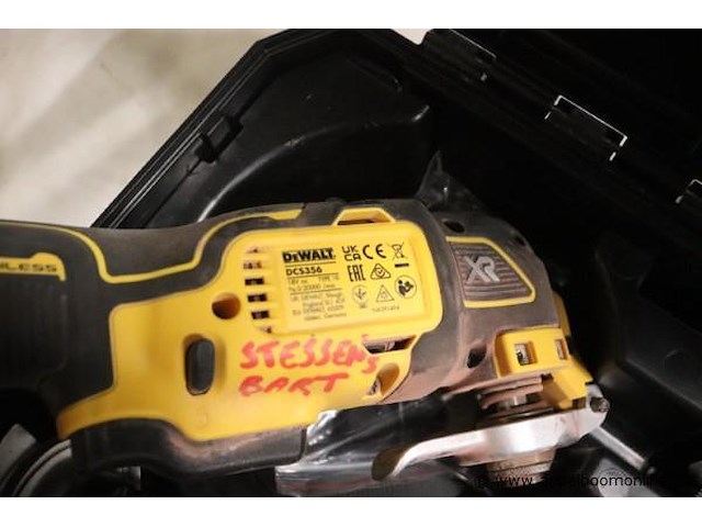 Accu multitool dewalt dsc356 - afbeelding 3 van  3