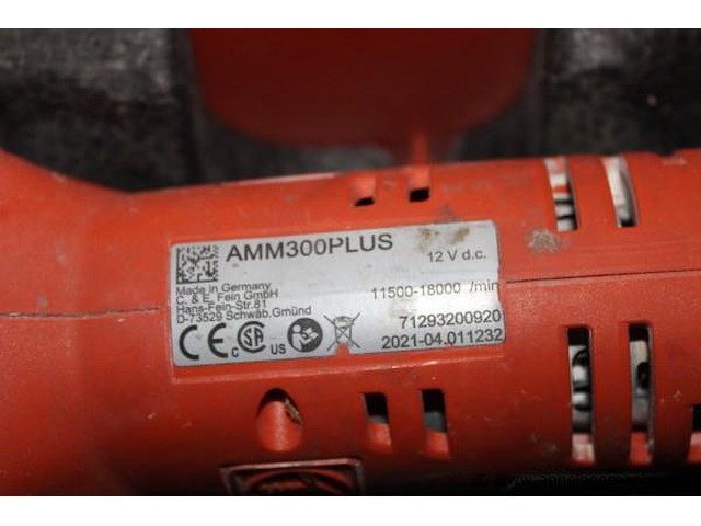 Accu multitool fein, amm300plus, plus lader en batterij - afbeelding 2 van  2