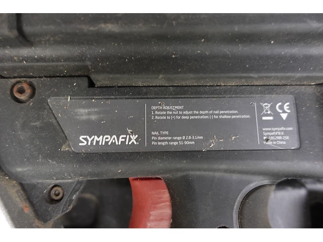 Accu nagelpistool sympafix - afbeelding 3 van  7