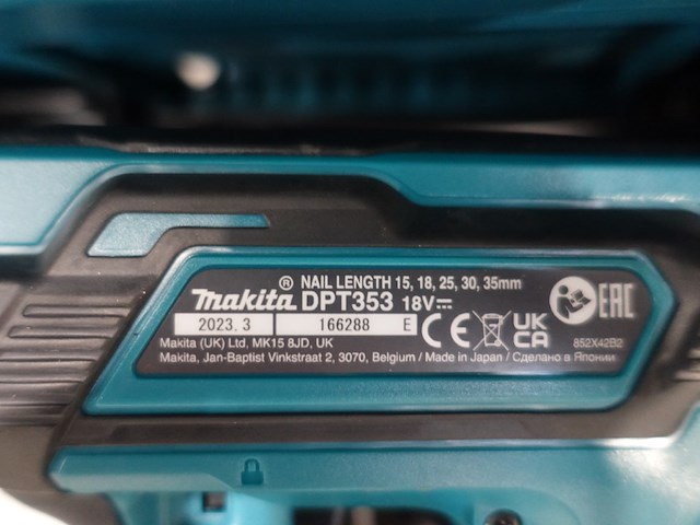 Accu nagelschieter makita - afbeelding 2 van  2