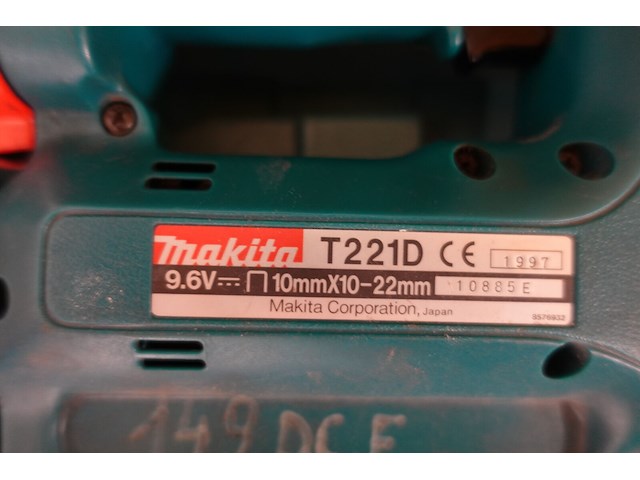 Accu nagelschieter + slagmoermachine makita - afbeelding 2 van  3