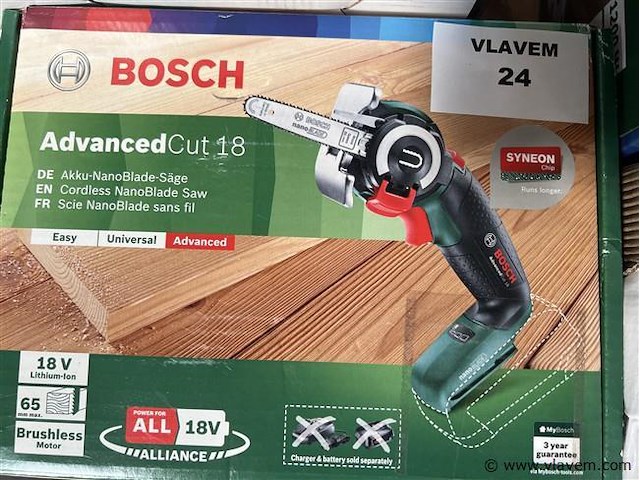 Accu nanobladezaag, fabr. bosch - afbeelding 1 van  1