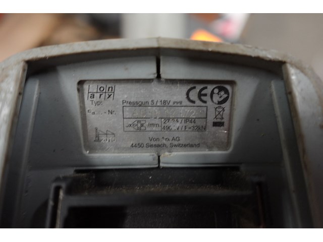 Accu persmachine viege - afbeelding 3 van  3