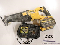 Accu reciprozaag dewalt dcs389, vv oplader - afbeelding 1 van  3