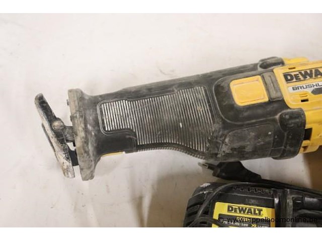 Accu reciprozaag dewalt dcs389, vv oplader - afbeelding 2 van  3