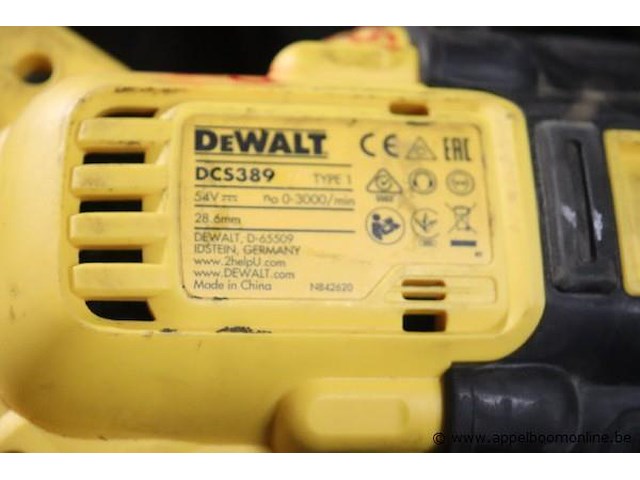 Accu reciprozaag dewalt dsc389 - afbeelding 4 van  4