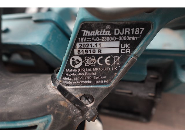 Accu reciprozaagmachine makita - afbeelding 4 van  4