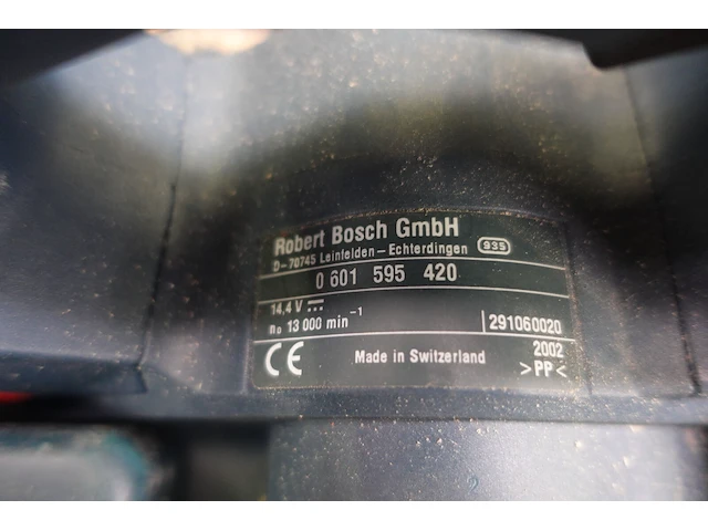 Accu schaafmachine bosch - afbeelding 4 van  5