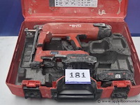 Accu schiethamer hilti bx 3-22 zonder lader, werking niet gekend, in koffer - afbeelding 1 van  3