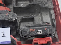 Accu schiethamer hilti bx 3-22 zonder lader, werking niet gekend, in koffer - afbeelding 3 van  3