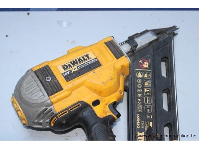 Accu schietpistool dewalt dcn692, werking niet gekend - afbeelding 3 van  3