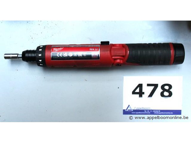 Accu schietpistool m18ffn, accu moerenaanzetter en accu schrovendraaier milwaukee, werking niet gekend - afbeelding 5 van  5