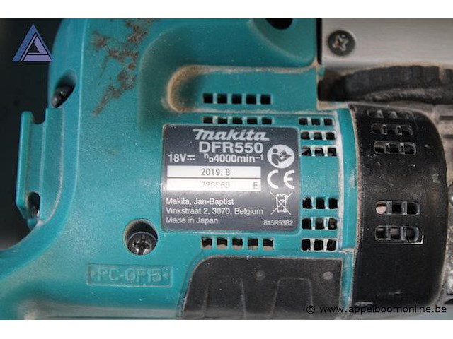 Accu schroefautomaat - makita - dcf620 opbergkoffer - makita - afbeelding 2 van  3