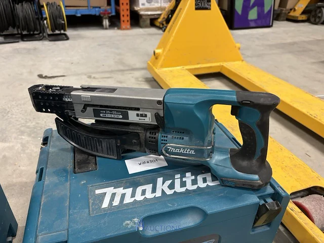 Accu schroefautomaat makita dfr550 in pvc opbergkoffer - afbeelding 2 van  5