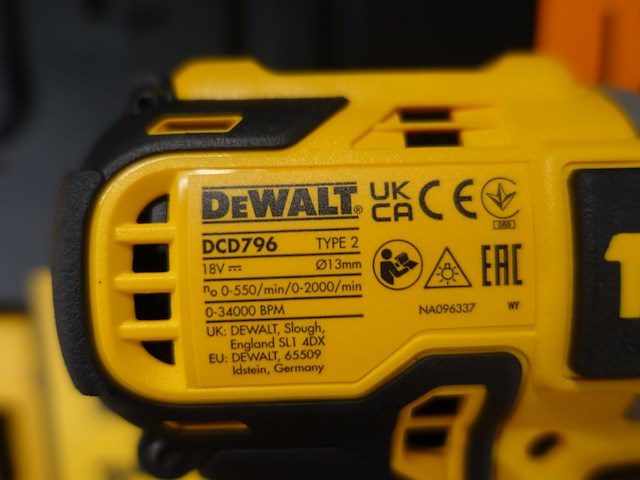 Accu schroefboormachine dewalt - afbeelding 2 van  2