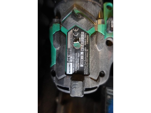 Accu schroefboormachine hikoki - afbeelding 2 van  3
